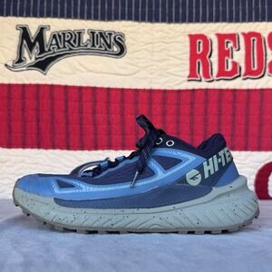 Size 8 -‎ Hi Tec Men Catalina Trail 1852822 Blue Running Shoe Sneaker Lace Up